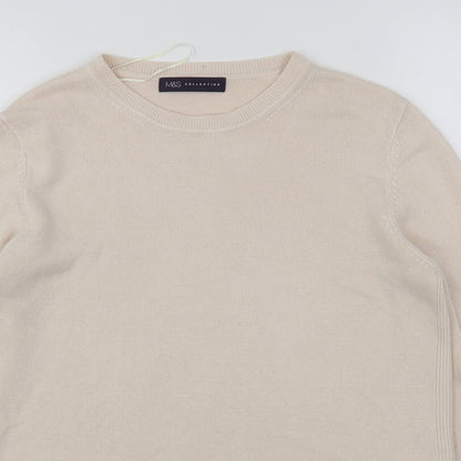 Womens UK Size 12 Marks and Spencer Pink Pullover Jumper