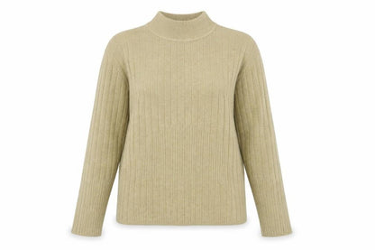 Womens UK Size 14 Marks and Spencer Beige Pullover Jumper