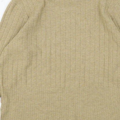 Womens UK Size 14 Marks and Spencer Beige Pullover Jumper