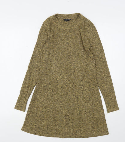 Womens UK Size 6 Topshop Beige Pullover Jumper