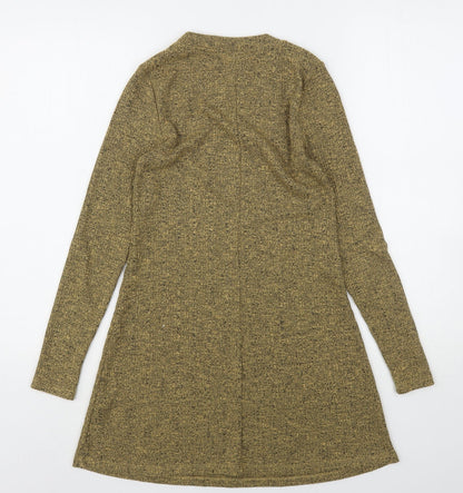 Womens UK Size 6 Topshop Beige Pullover Jumper