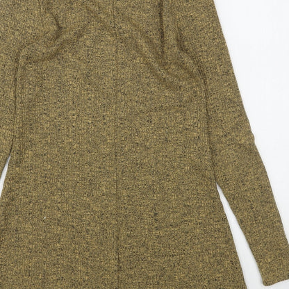 Womens UK Size 6 Topshop Beige Pullover Jumper