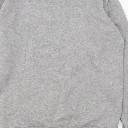 Russell Athletic Boys Grey  Cotton Pullover Sweatshirt Size 12-13 Years