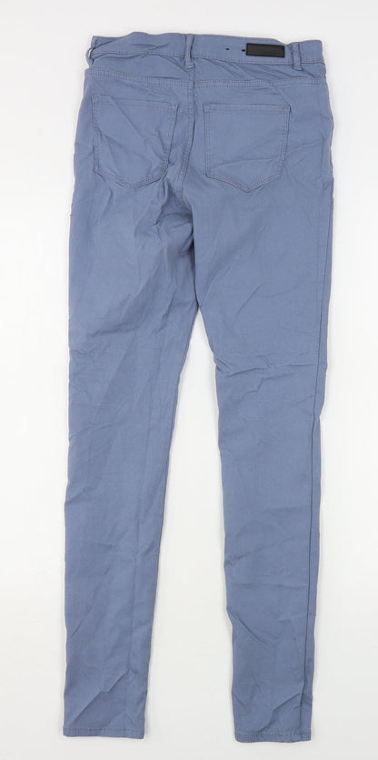 Womens UK Size 28 in Pieces Regular Fit Skinny Blue Jeans