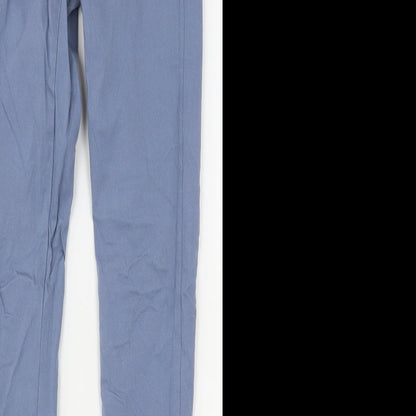Womens UK Size 28 in Pieces Regular Fit Skinny Blue Jeans