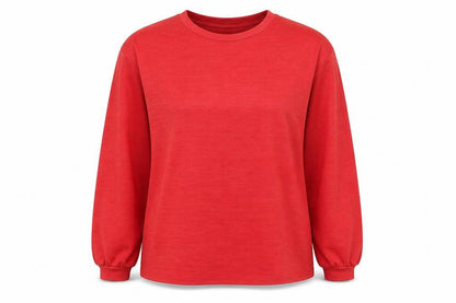 Dunnes Womens Red  Polyester Pullover Sweatshirt Size M