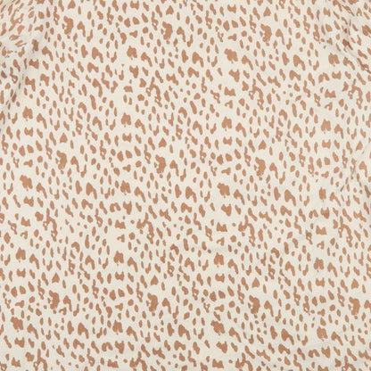 Womens UK Size M River Island Beige Jersey T-Shirt