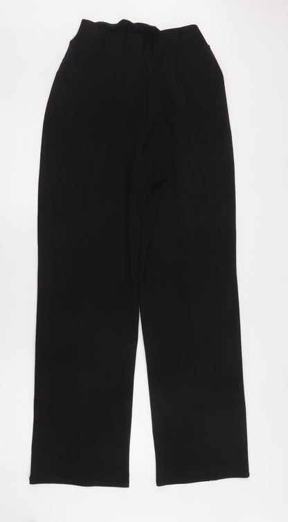Womens UK Size M H&M Regular Fit  Black Trousers