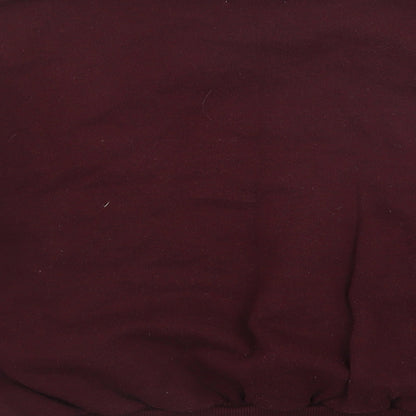 Mens UK Size XS Pull&Bear Purple Pullover Sweatshirt