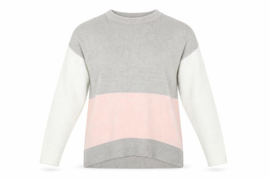 Womens UK Size 10 Nutmeg Multicoloured Pullover Jumper