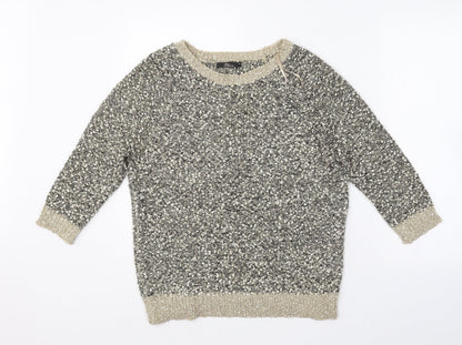 Womens UK Size M BM Multicoloured Pullover Jumper
