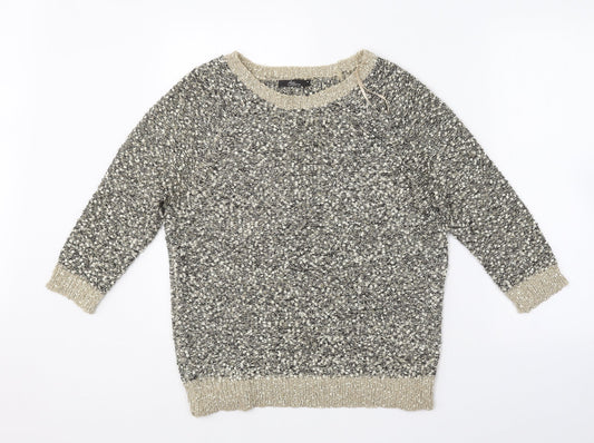 Womens UK Size M BM Multicoloured Pullover Jumper