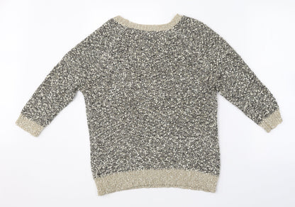 Womens UK Size M BM Multicoloured Pullover Jumper
