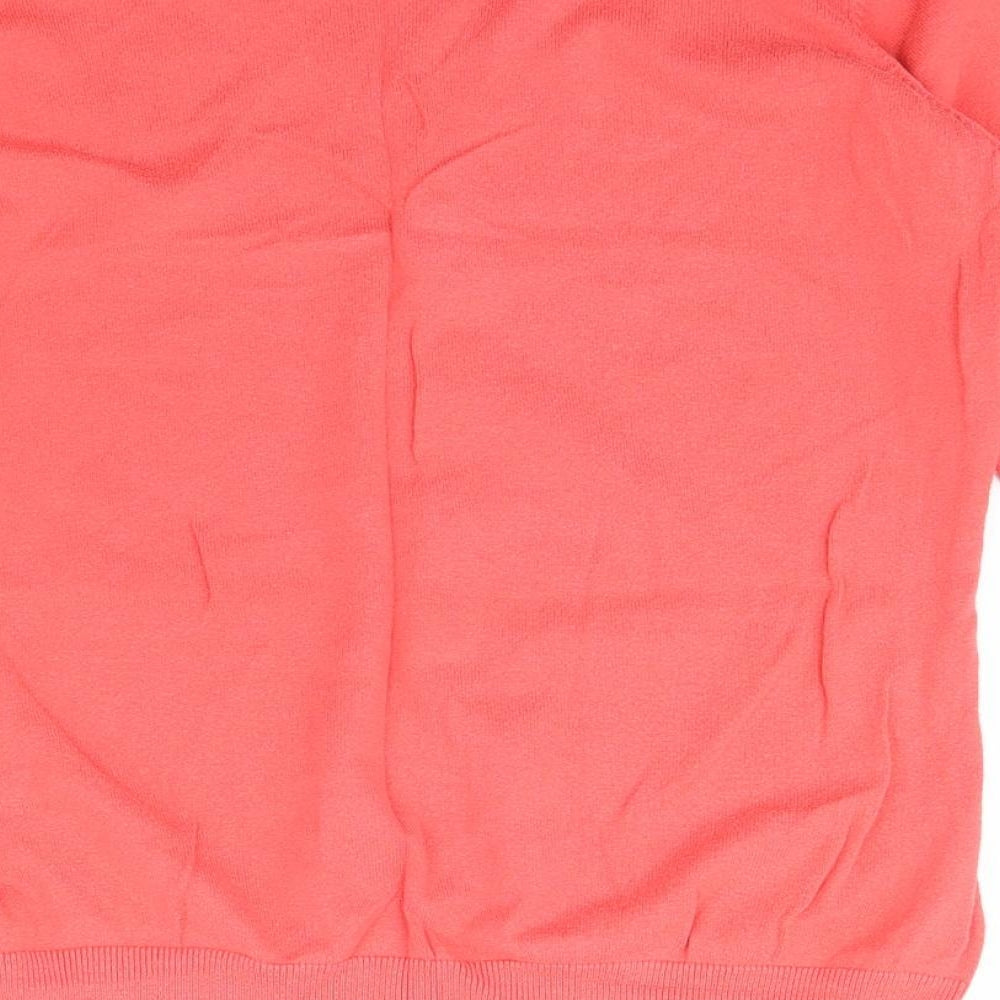 Womens UK Size L Dunnes Stores Pink Pullover Jumper