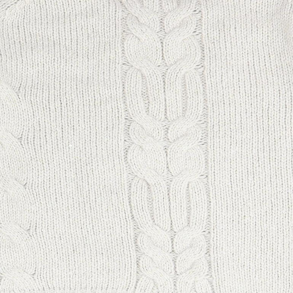 Womens UK Size S Oasis Beige Pullover Jumper