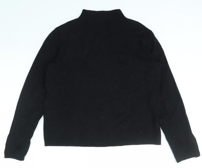 George Womens Green High Neck  Acrylic Pullover Jumper Size XL