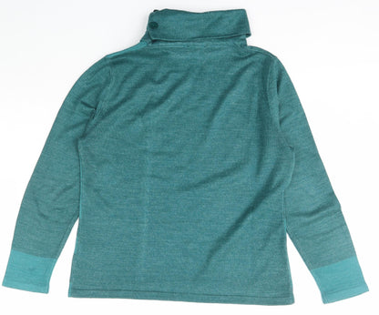 Womens UK Size S Casamia Green Pullover Jumper
