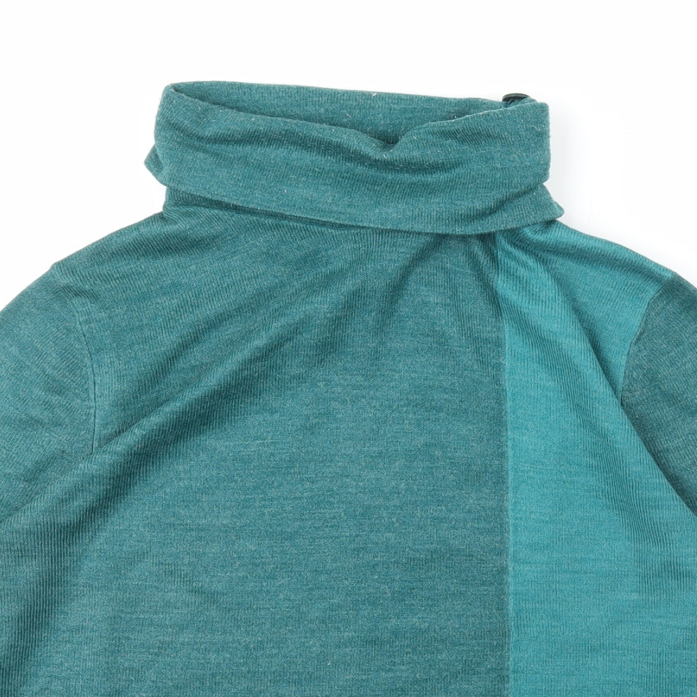 Womens UK Size S Casamia Green Pullover Jumper