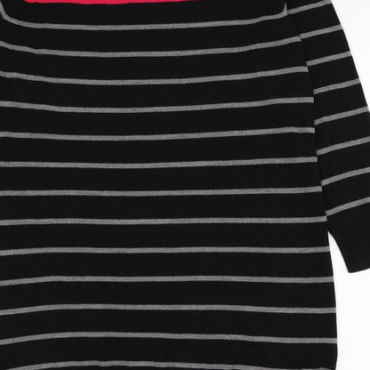 Womens UK Size 16 BHS Black Pullover Jumper