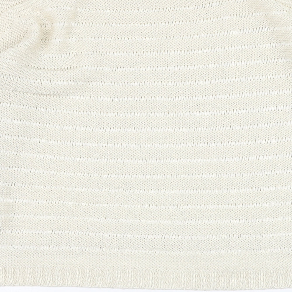 Womens UK Size 10 Jane Norman Ivory Pullover Jumper