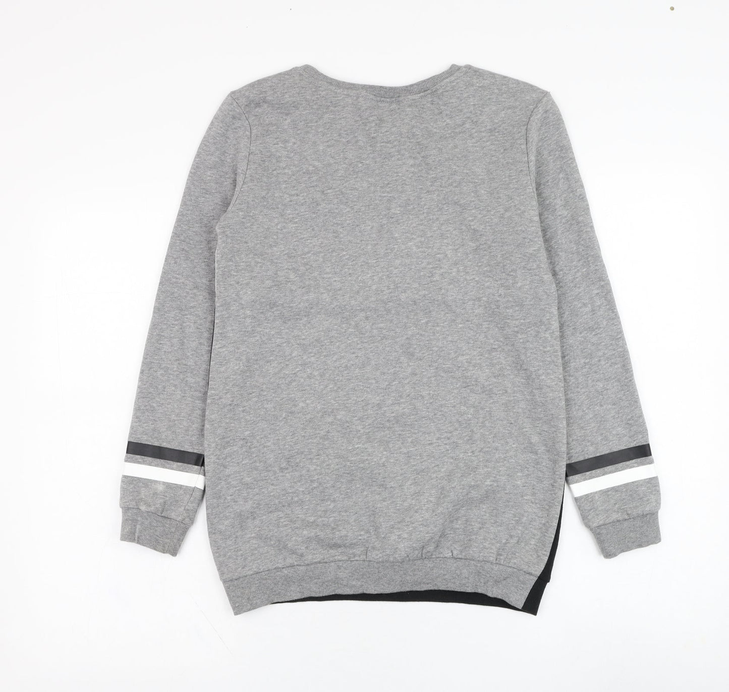 H&M Girls Grey  Cotton Pullover Sweatshirt Size 11-12 Years  Pullover - BRKLYN