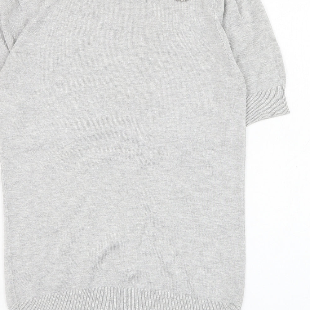 Womens UK Size 8 Atmosphere Grey Pullover Jumper