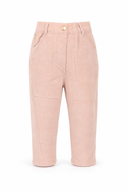 George Girls Pink  Cotton Jogger Trousers Size 12-18 Months  Pullover