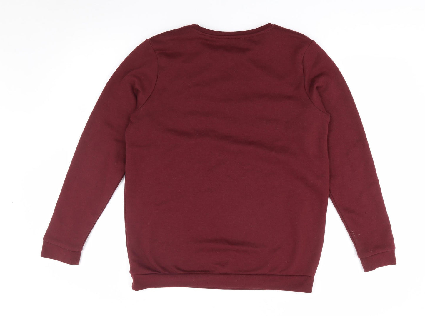 Primark Girls Red  Polyester Pullover Sweatshirt Size 13-14 Years  Pullover