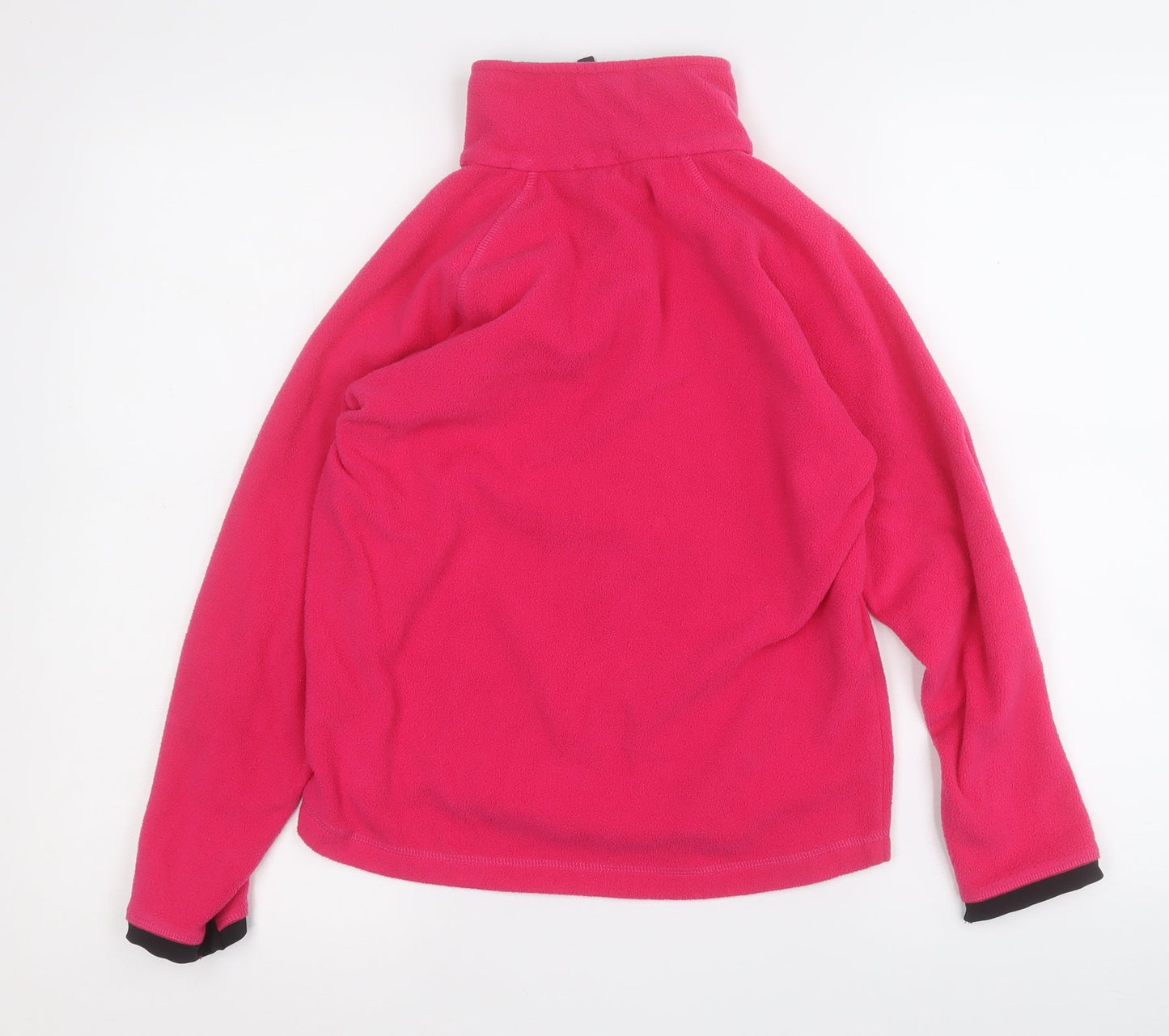 The Edge Girls Pink   Jacket  Size 11-12 Years  Zip