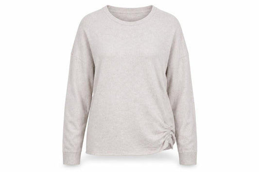 Jeff & Co Womens Pink Round Neck  Polyester Pullover Jumper Size 10