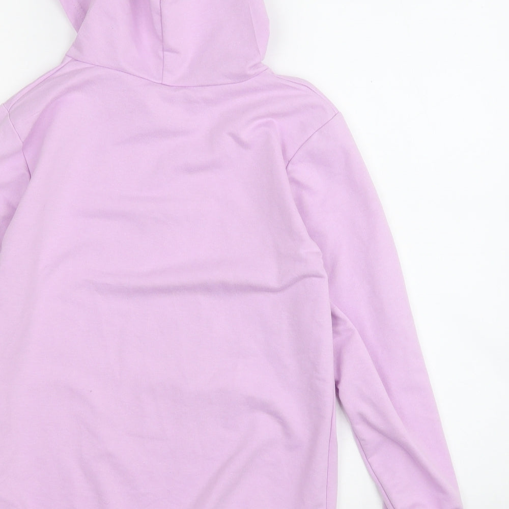Preworn Girls Purple  Cotton Pullover Hoodie Size L   - TikTok