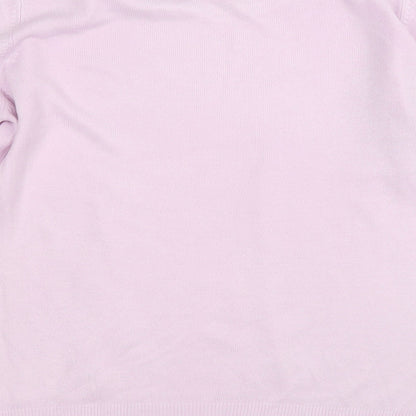 Womens UK Size 10 Marks and Spencer Purple Pullover Jumper