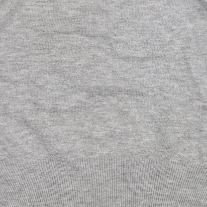 Womens UK Size 6 Topshop Grey Pullover Jumper