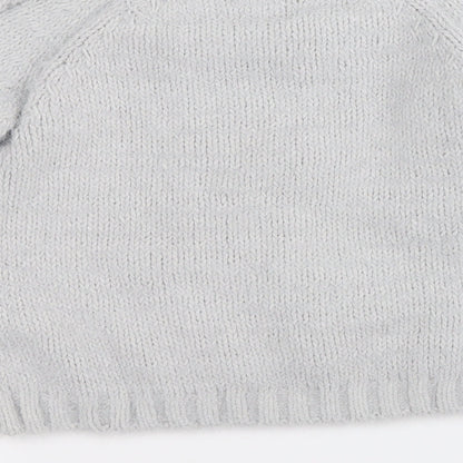 Primark Girls Grey Round Neck  Polyester Pullover Jumper Size 10-11 Years