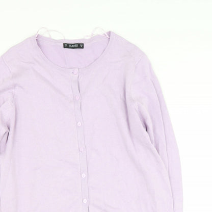 Womens UK Size M Dunnes Stores Purple Cape Jumper
