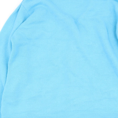 Womens UK Size M Florida Blue Cape Jumper