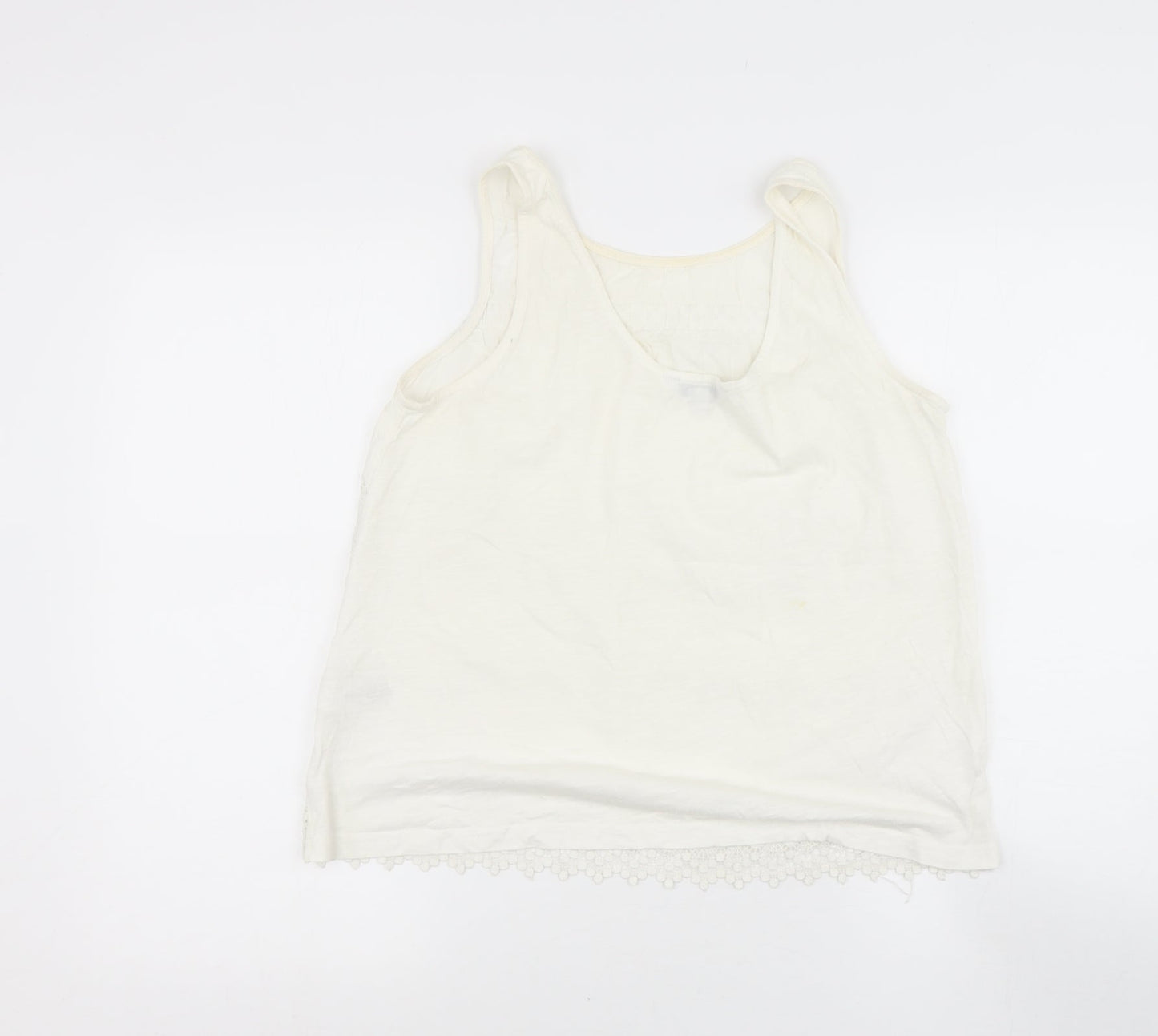 Womens UK Size 12 NEXT Beige Basic Blouse