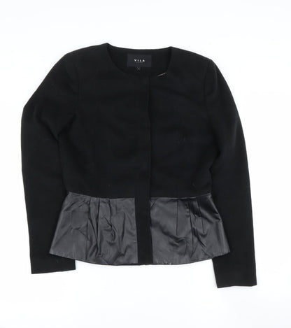 Womens UK Size S VILA Black Jacket