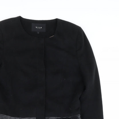 Womens UK Size S VILA Black Jacket