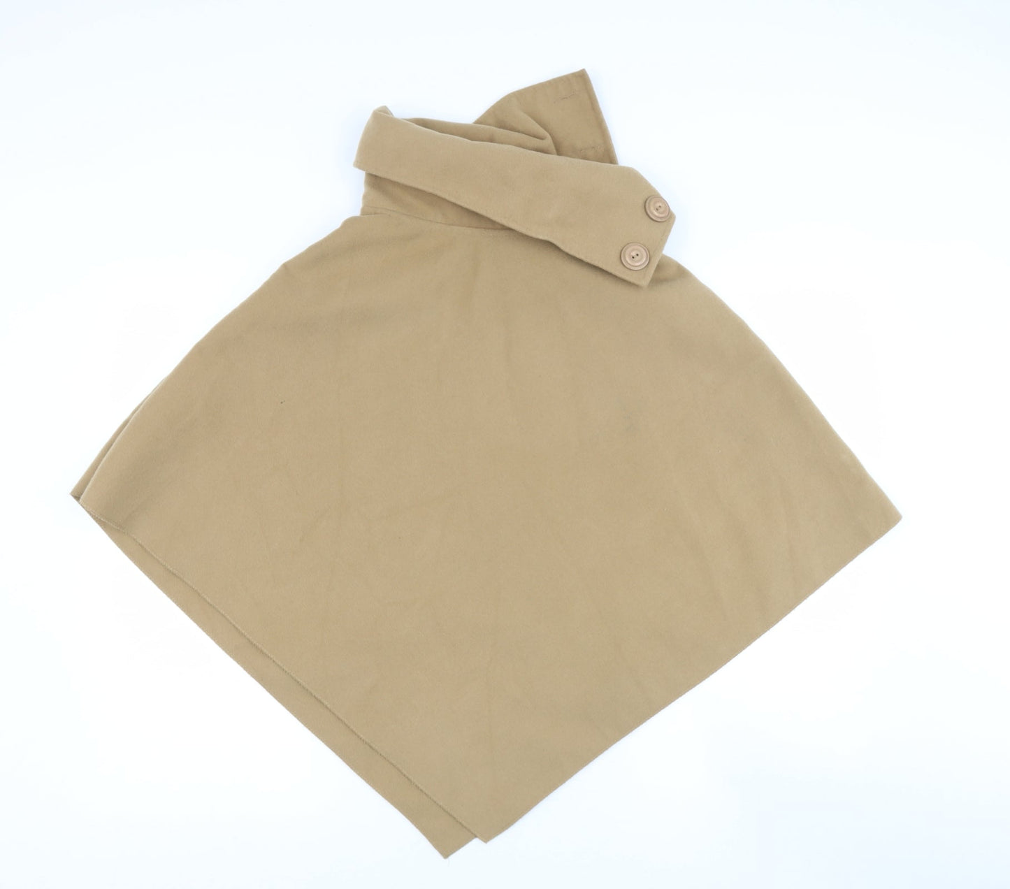 IZABEL Womens Beige Collared  Polyester Cardigan Jumper Size 8