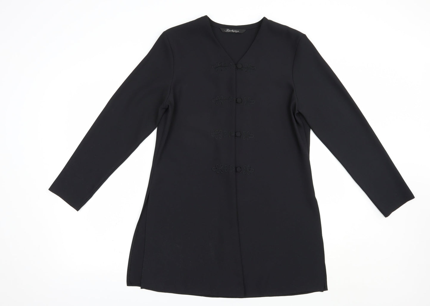 Womens UK Size 12 Berkertex Black Jacket