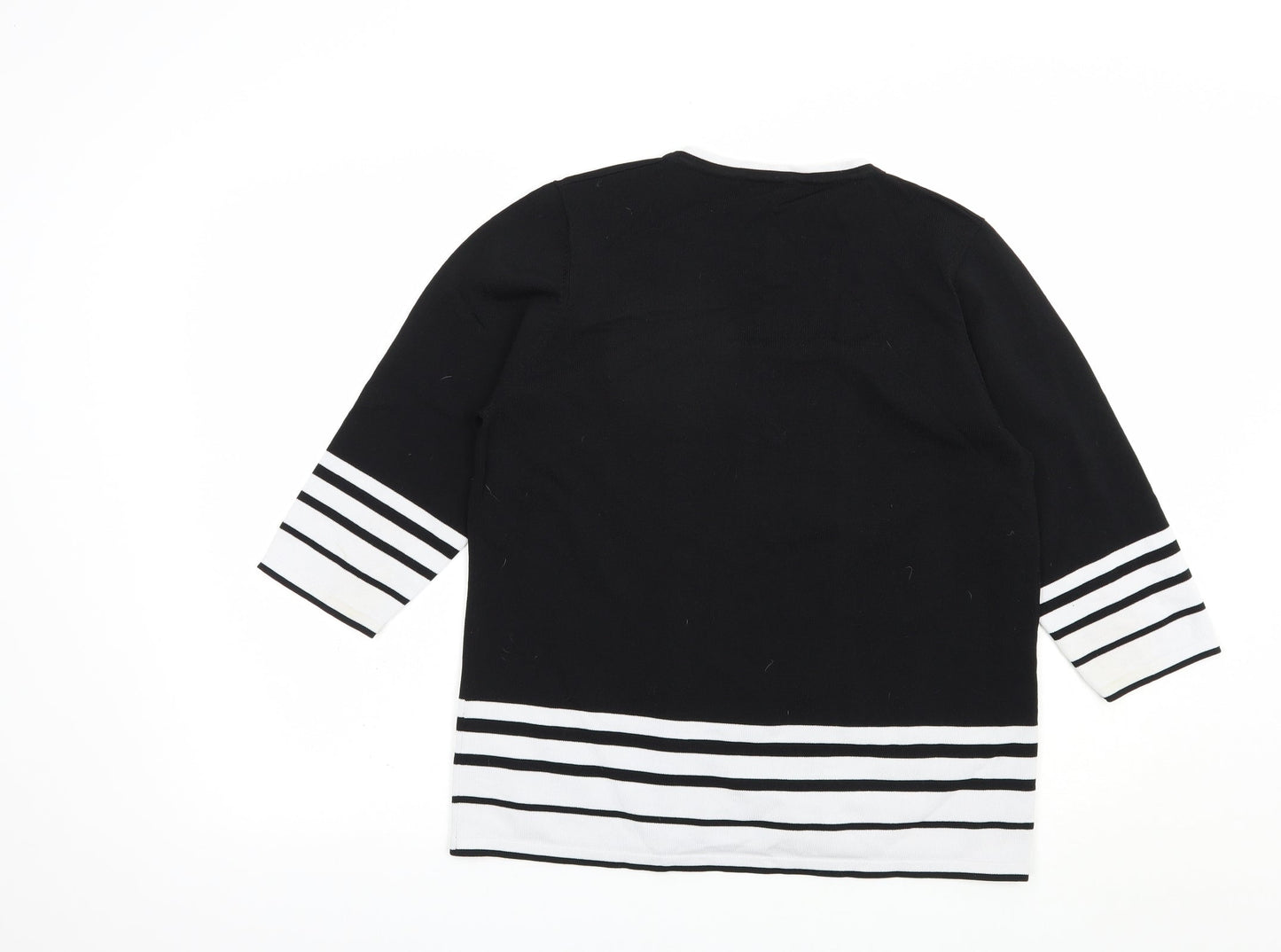 Womens UK Size M Bonmarché Black Pullover Jumper