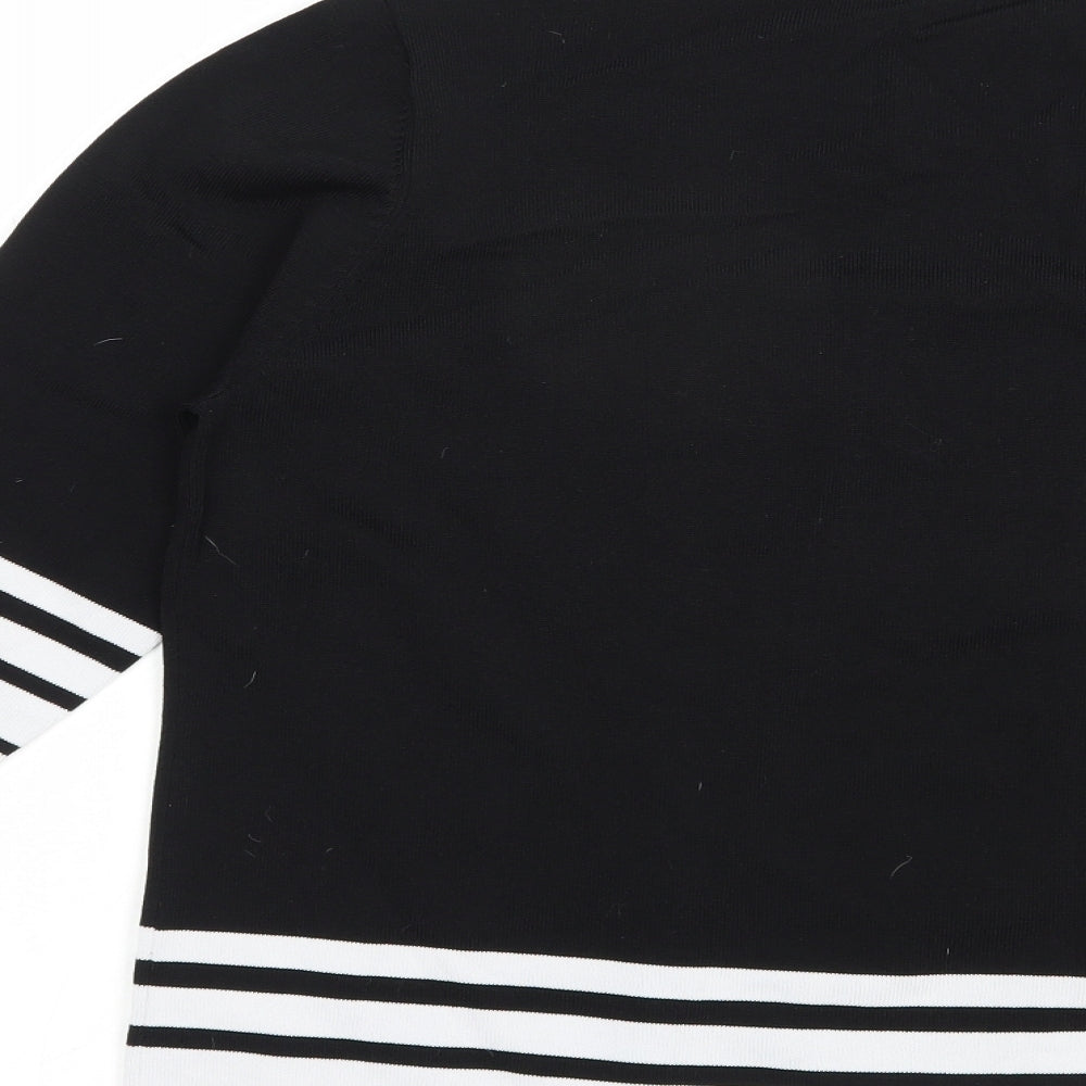 Womens UK Size M Bonmarché Black Pullover Jumper