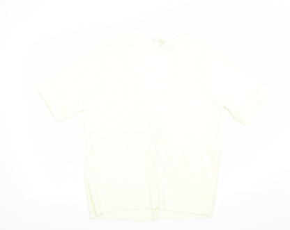 Womens UK Size L Bonmarché Ivory Cardigan Jumper