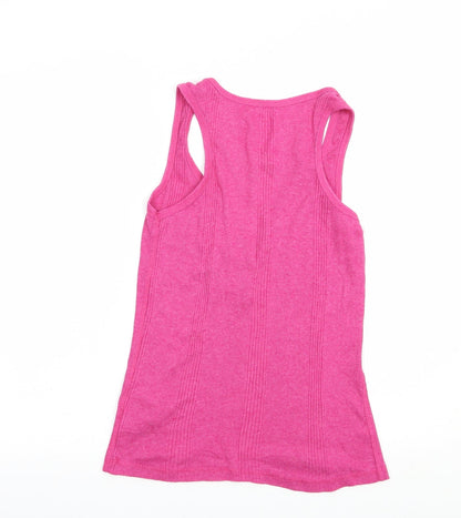 Womens UK Size 12 Atmosphere Pink Basic Tank