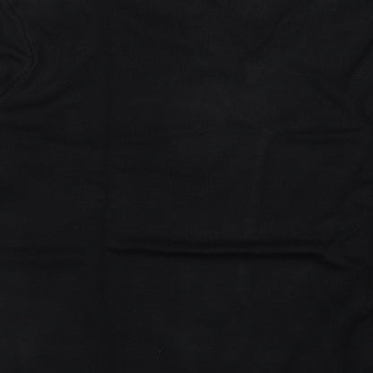 Direct Corporate Mens Black V-Neck  Acrylic Pullover Jumper Size XL