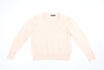 Womens UK Size 12 Marks and Spencer Pink Pullover Jumper