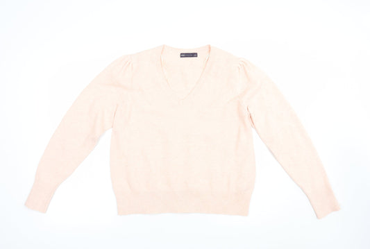 Womens UK Size 12 Marks and Spencer Pink Pullover Jumper