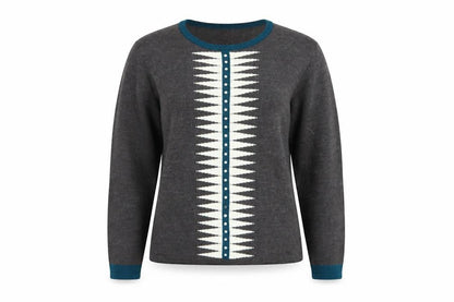 Womens UK Size M Autonomy Grey Pullover Jumper