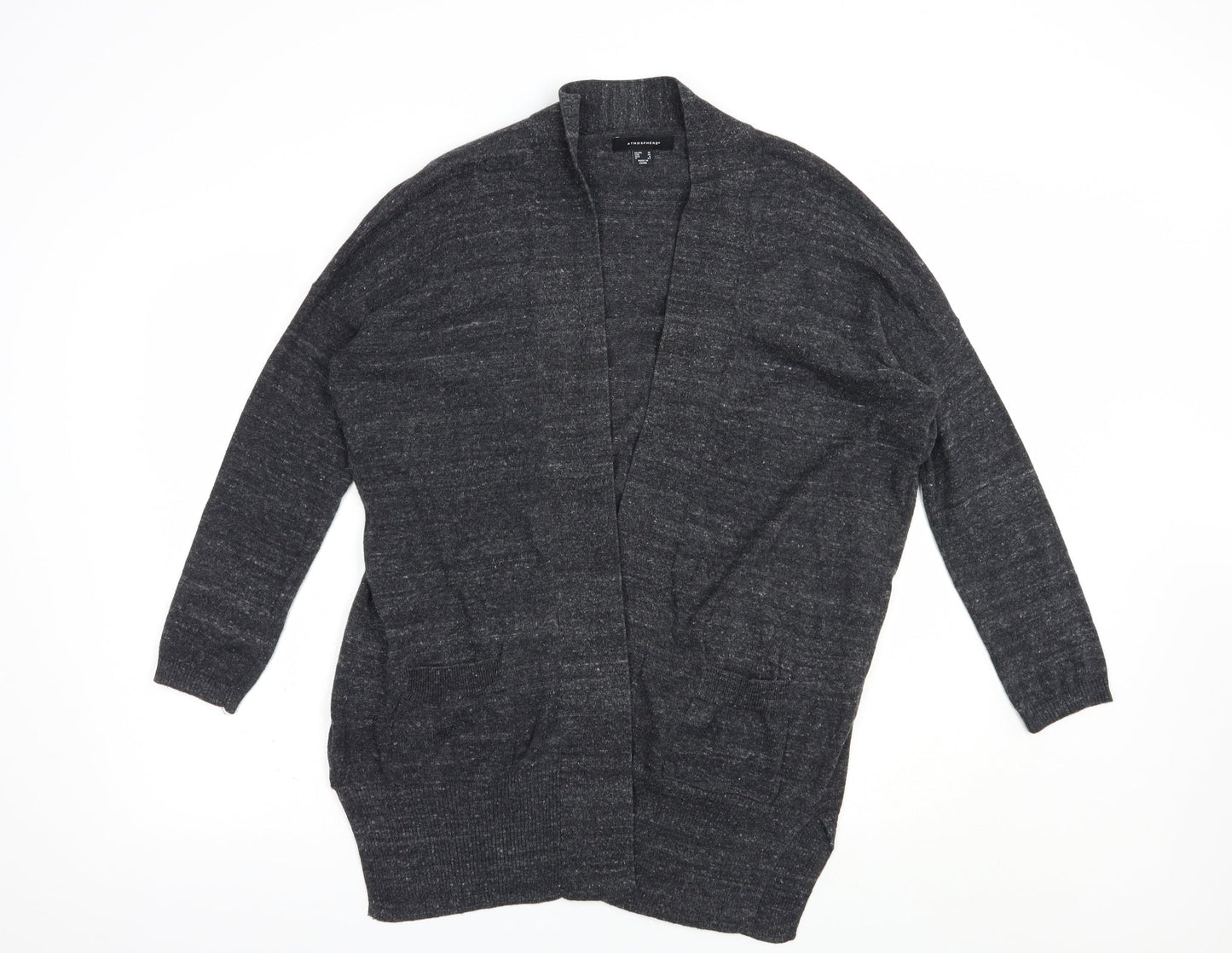 Womens UK Size 10 Atmosphere Grey Cardigan Jumper